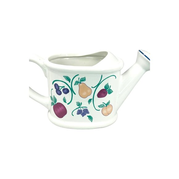 Orchard Medley by Princess House Vintage Ceramic Watering Pitcher - Picture 7 of 10